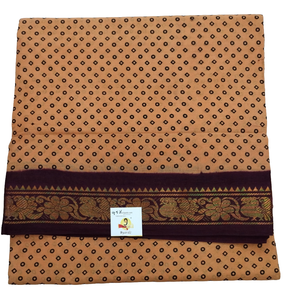 Sungudi cotton 9.5 yards madisar