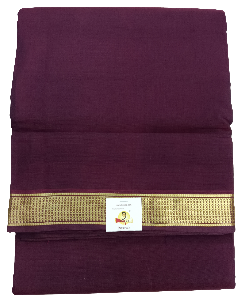 Devendra 60K border saree 10.5yards