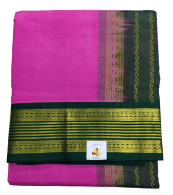 Pure silk cotton -Korvai 10yards madisar