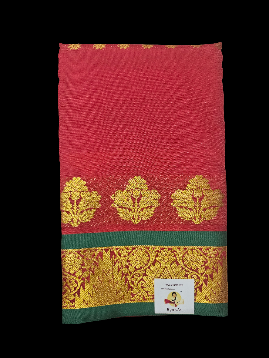 Pattu Pavaadai Art silk 44"