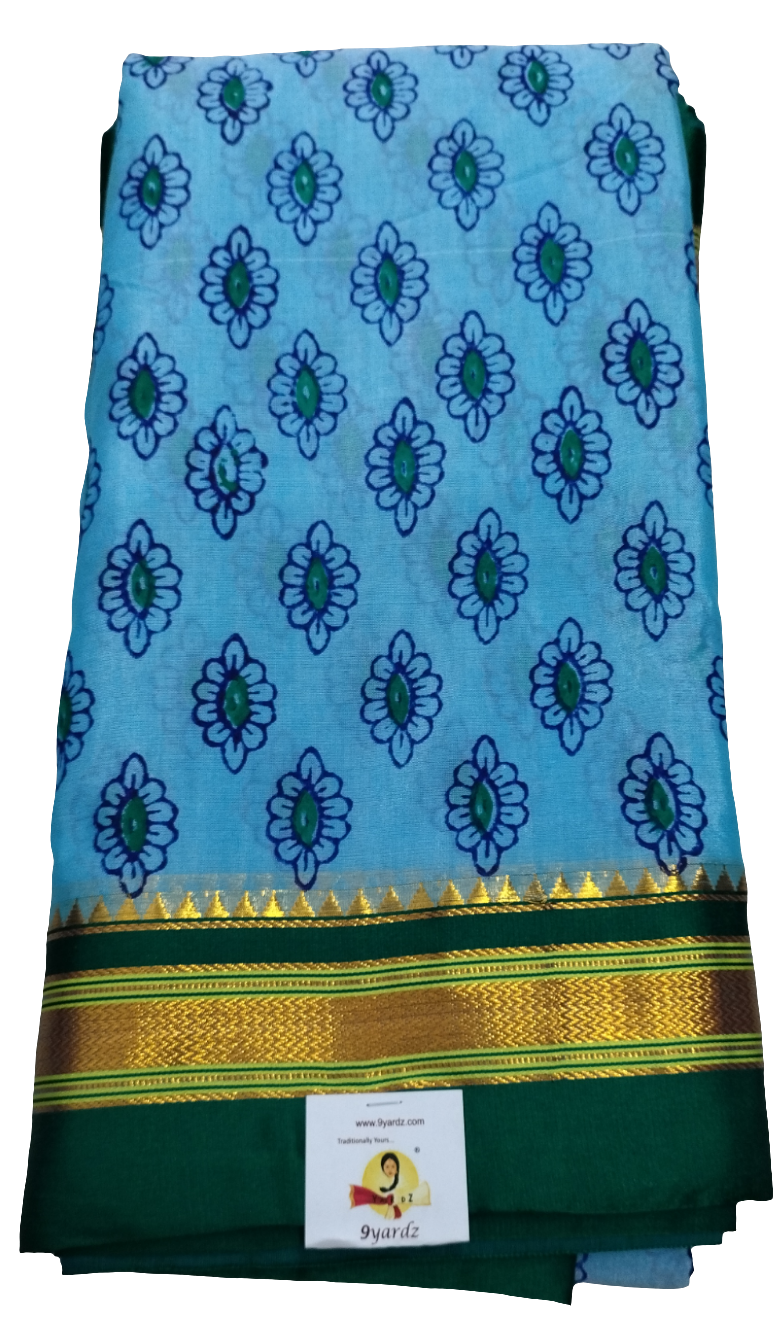 Ikkal sarees madisar Printed 10yardz