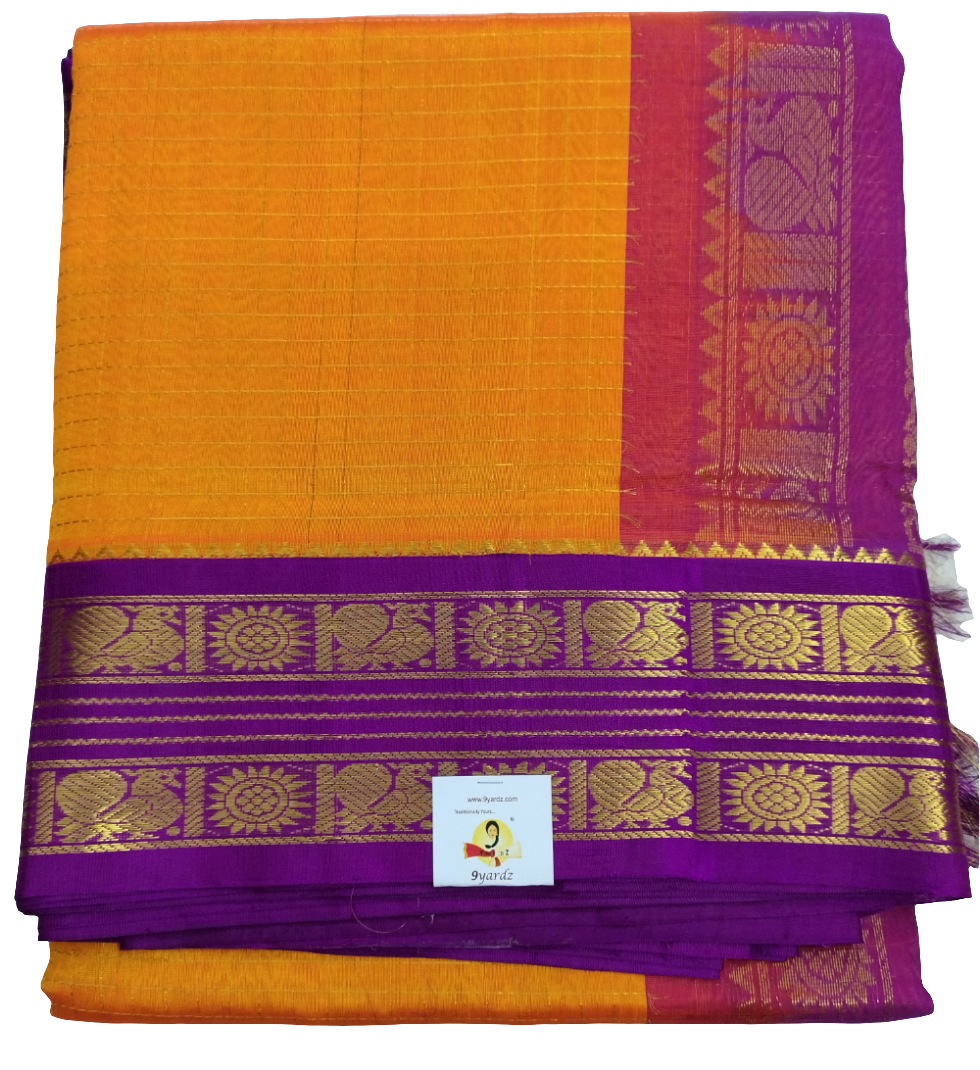 Korvai Silk Cotton 10yardz