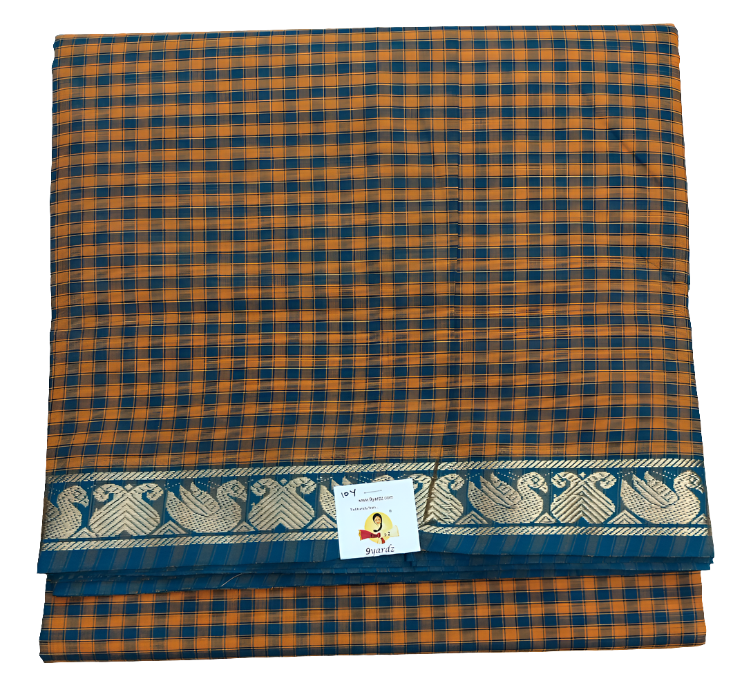 Chettinadu / Karaikudi cotton 10 yards madisar