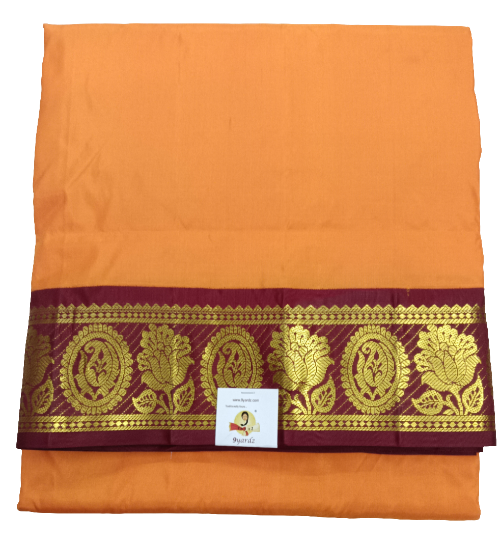 Pure silk 11yardz  saree