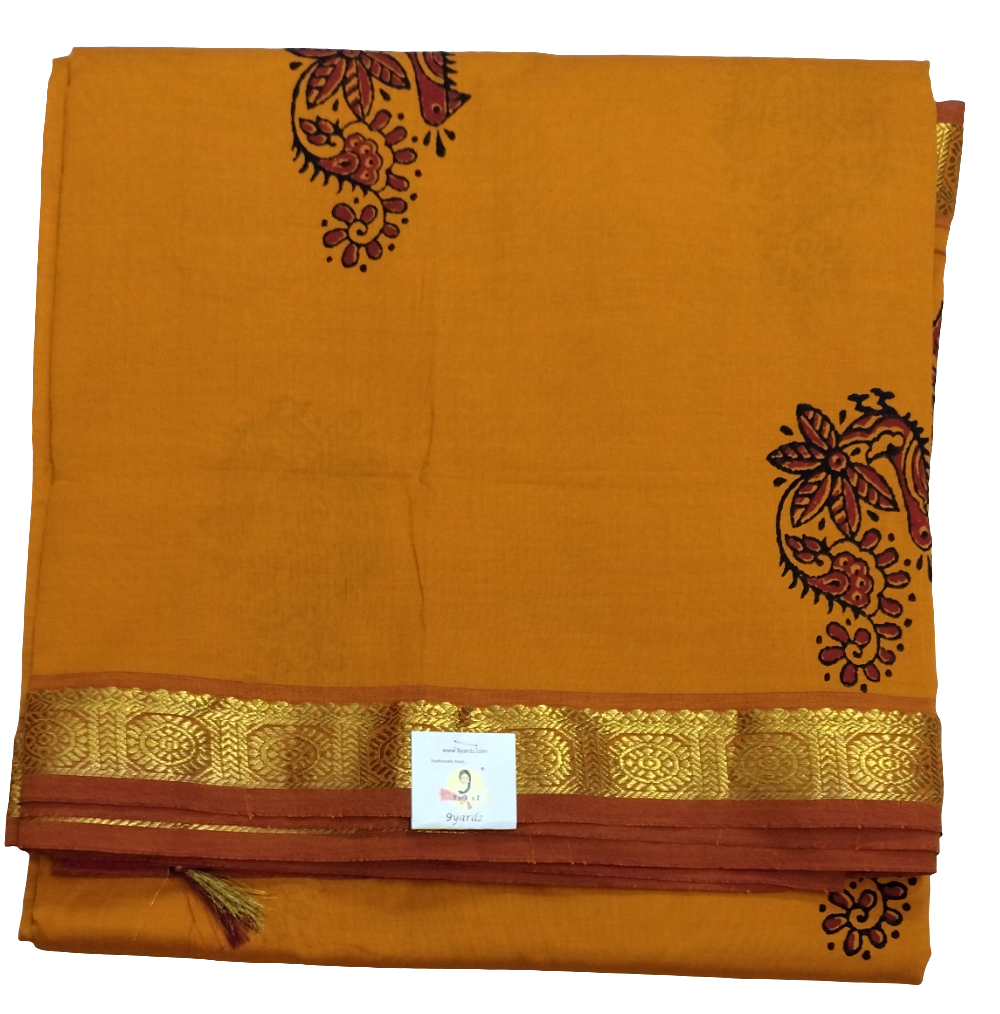 Semi Silk cotton printed Madisar
