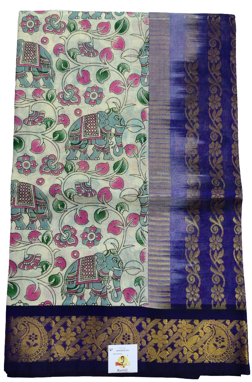 Korvai Printed 6 yards