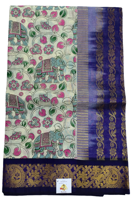 Pure silk cotton Printed 6 yards