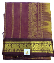 Load image into Gallery viewer, Pure silk cotton -Korvai 10yards madisar