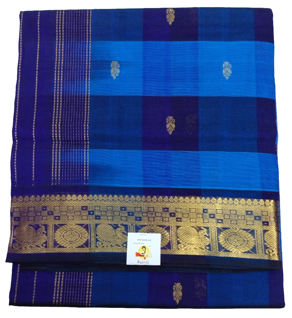 Pure silk cotton zari Palum Pazhamum Check