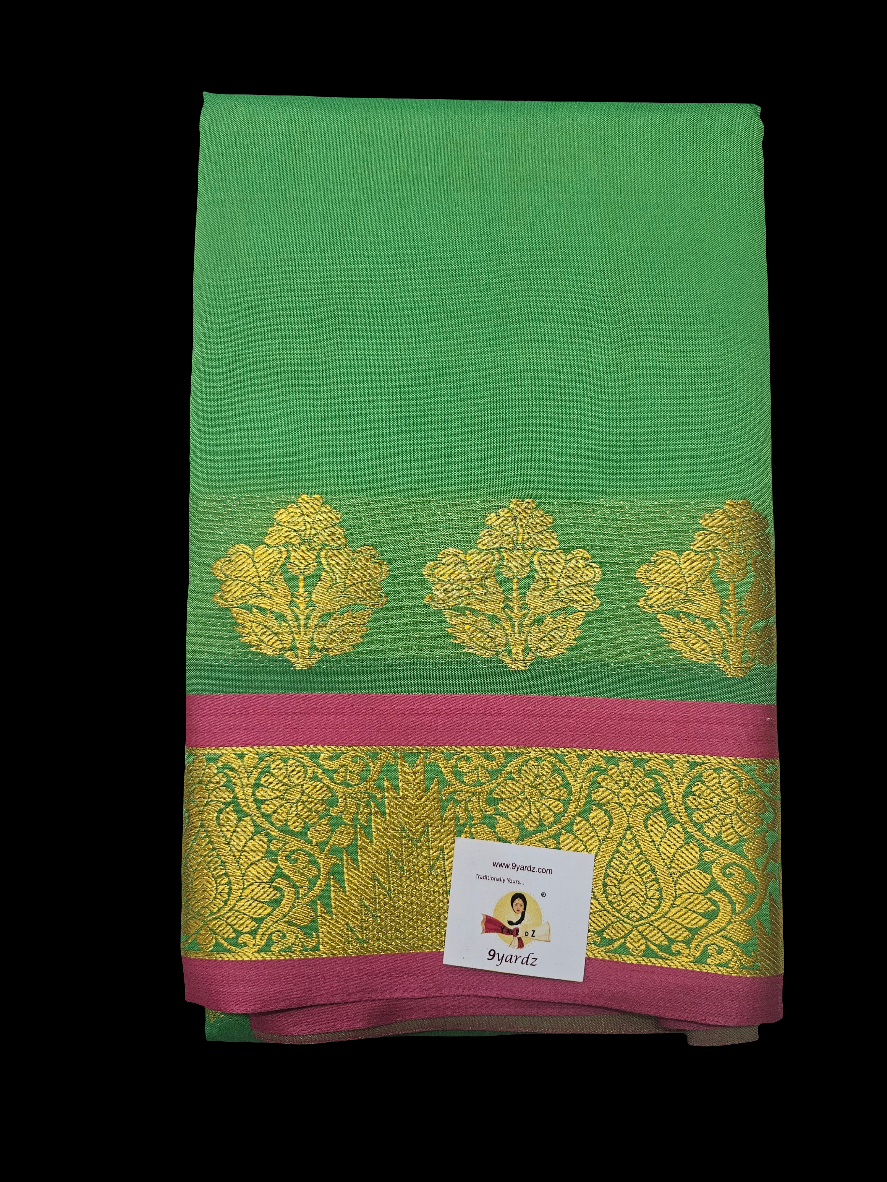 Pattu Pavaadai Art silk 44"