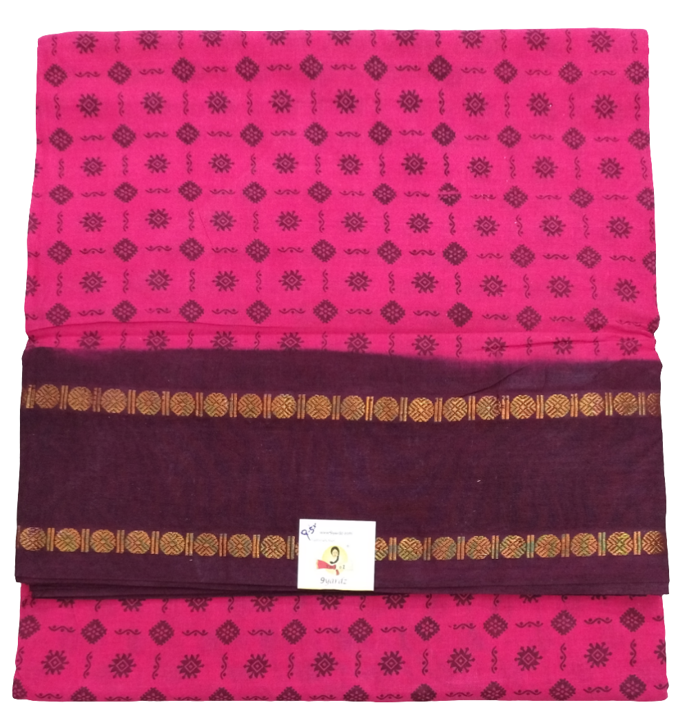 Sungudi cotton 9.5 yards madisar
