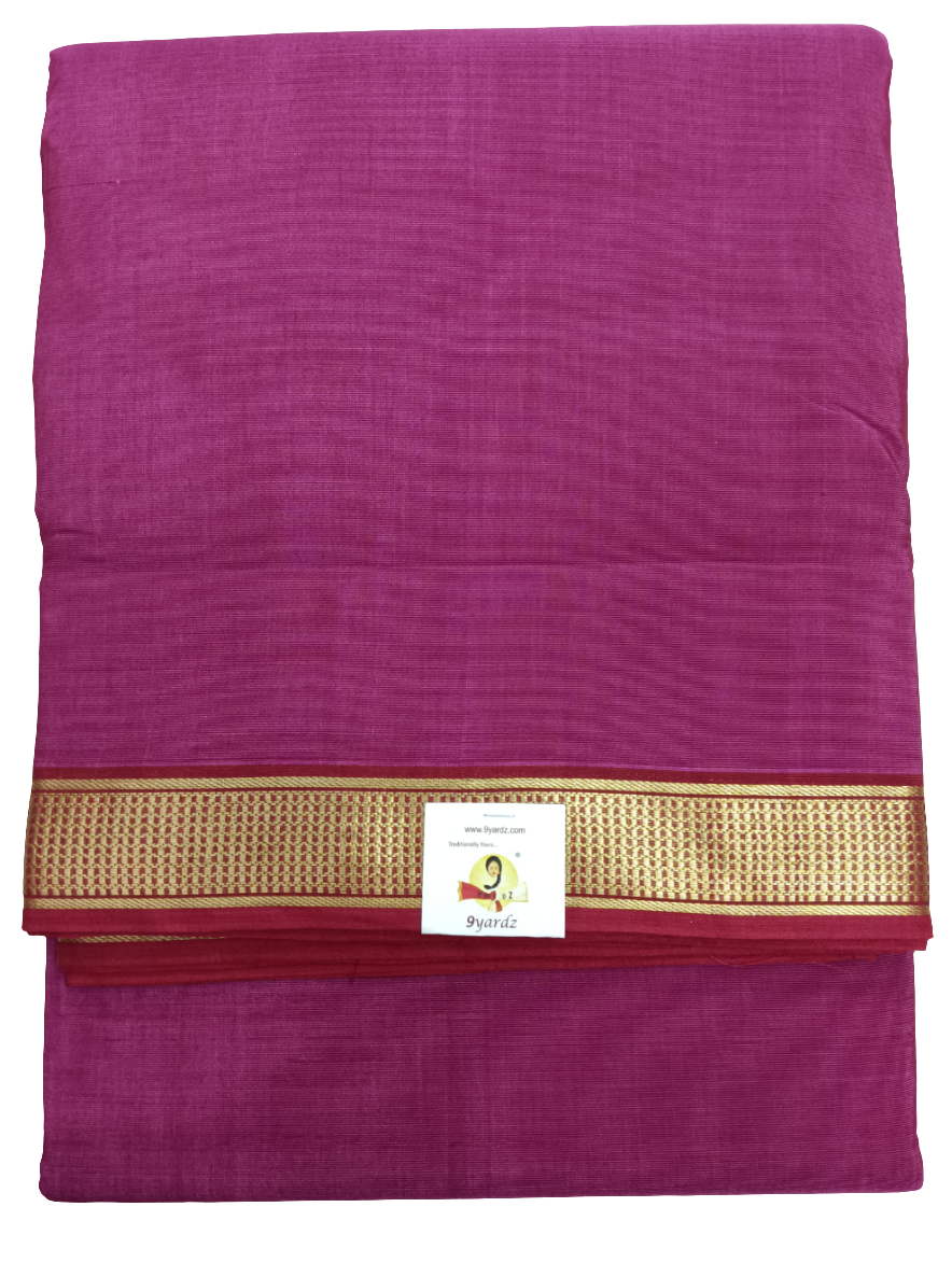 Devendra 60K border saree 10.5yards