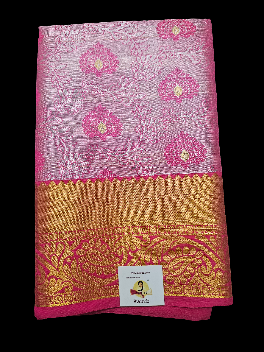 Pattu Pavaadai Art silk 44"