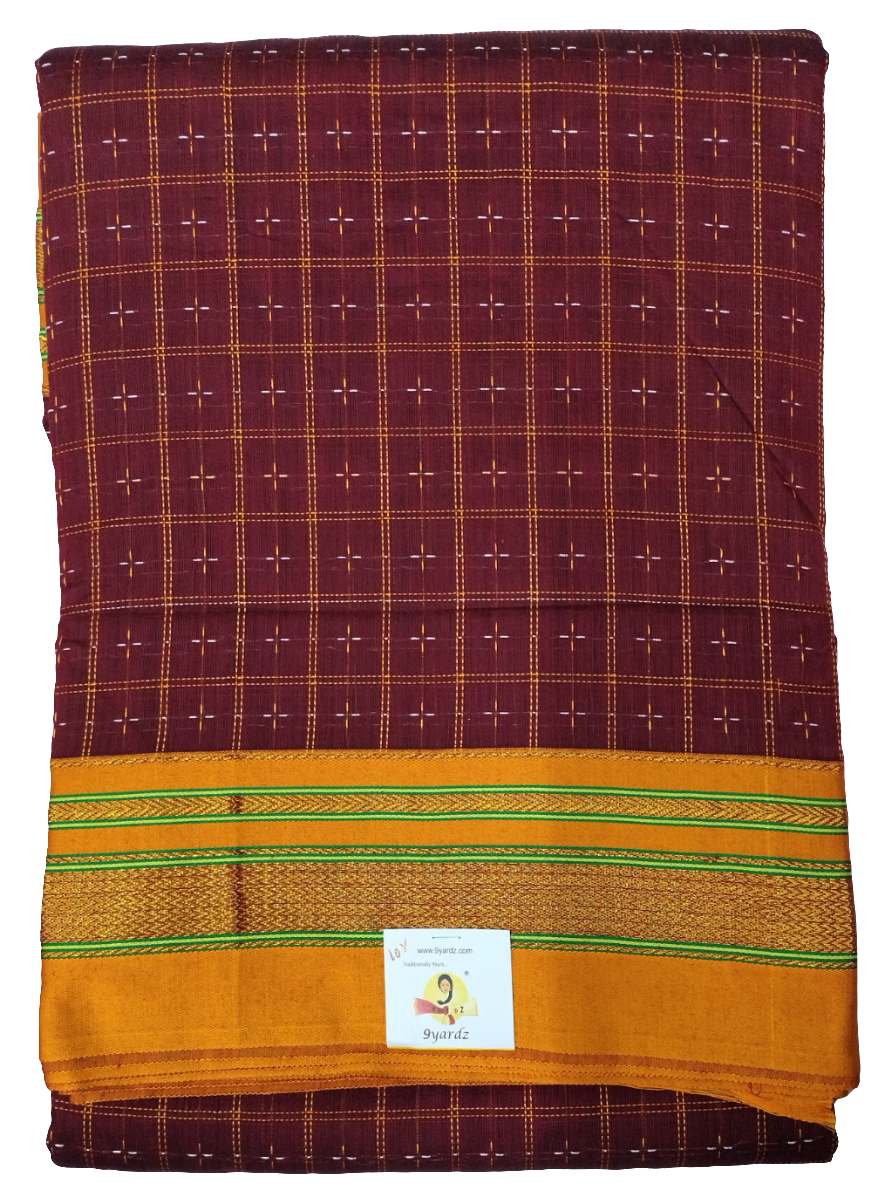 Ikkal embossed sarees madisar 10yardz