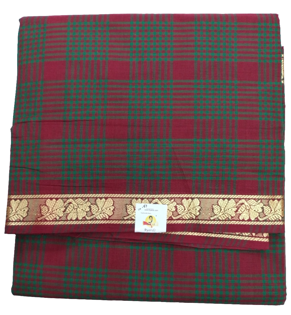 Chettinadu / Karaikudi cotton 10.5 yards madisar