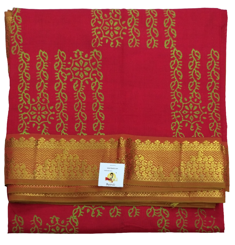 Semi Silk cotton printed Madisar