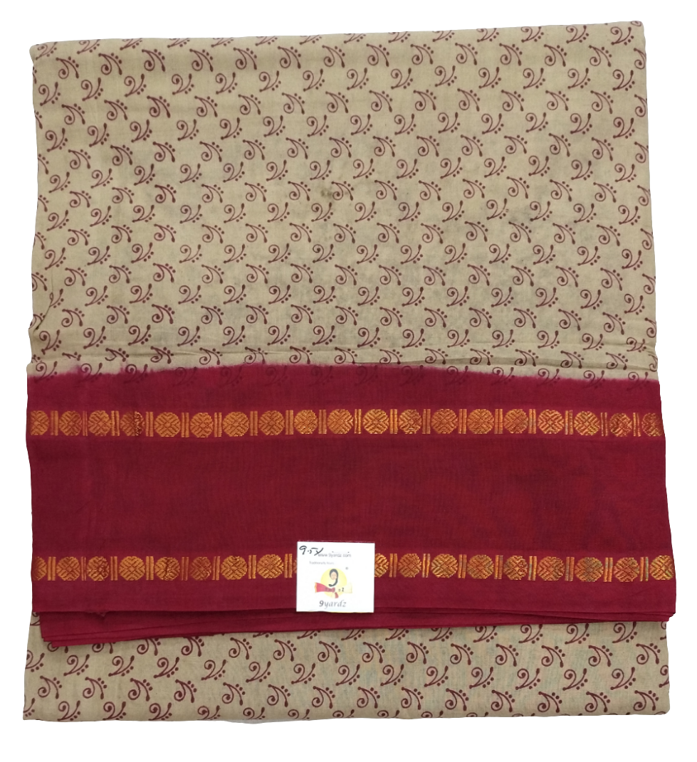 Sungudi cotton 9.5 yards madisar