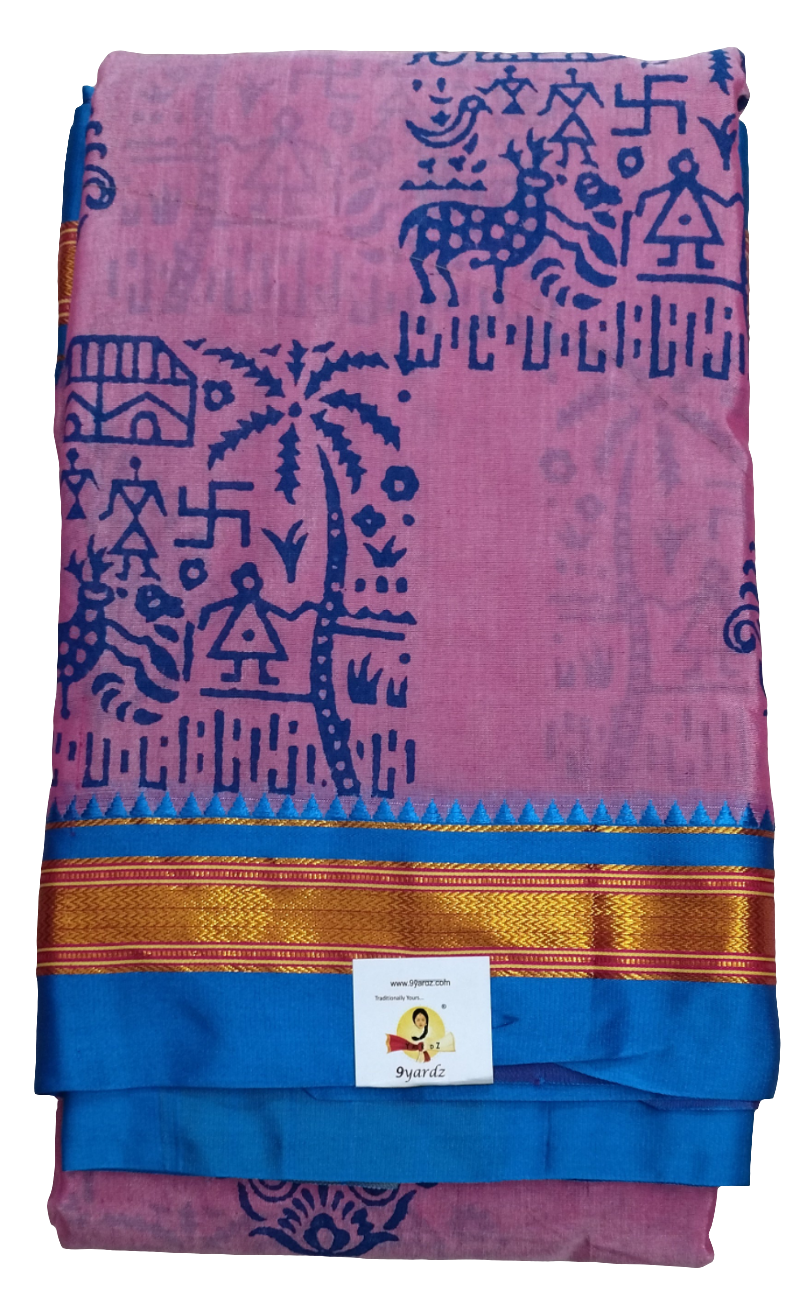 Ikkal sarees madisar Printed 10yardz