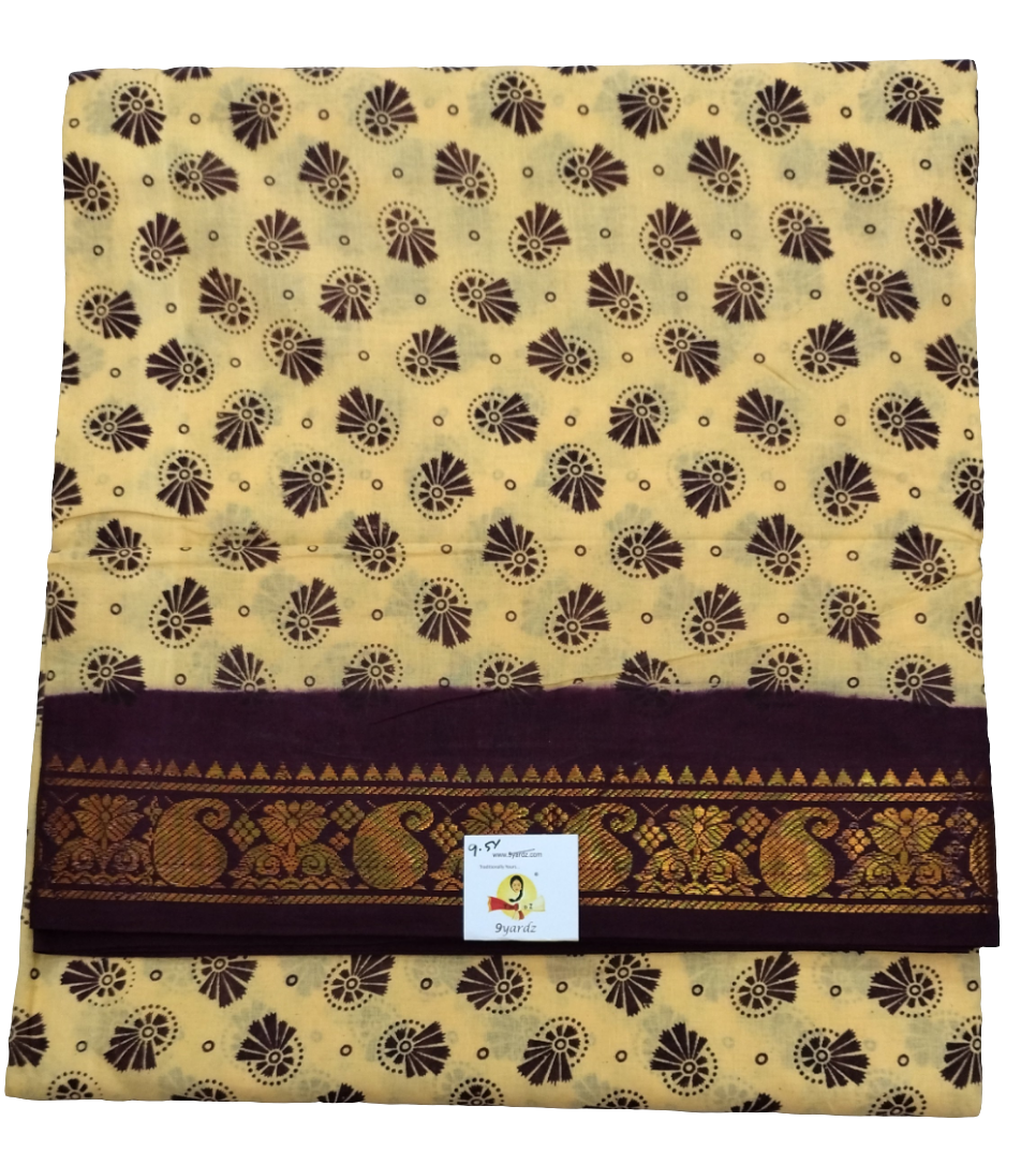 Sungudi cotton 9.5 yards madisar