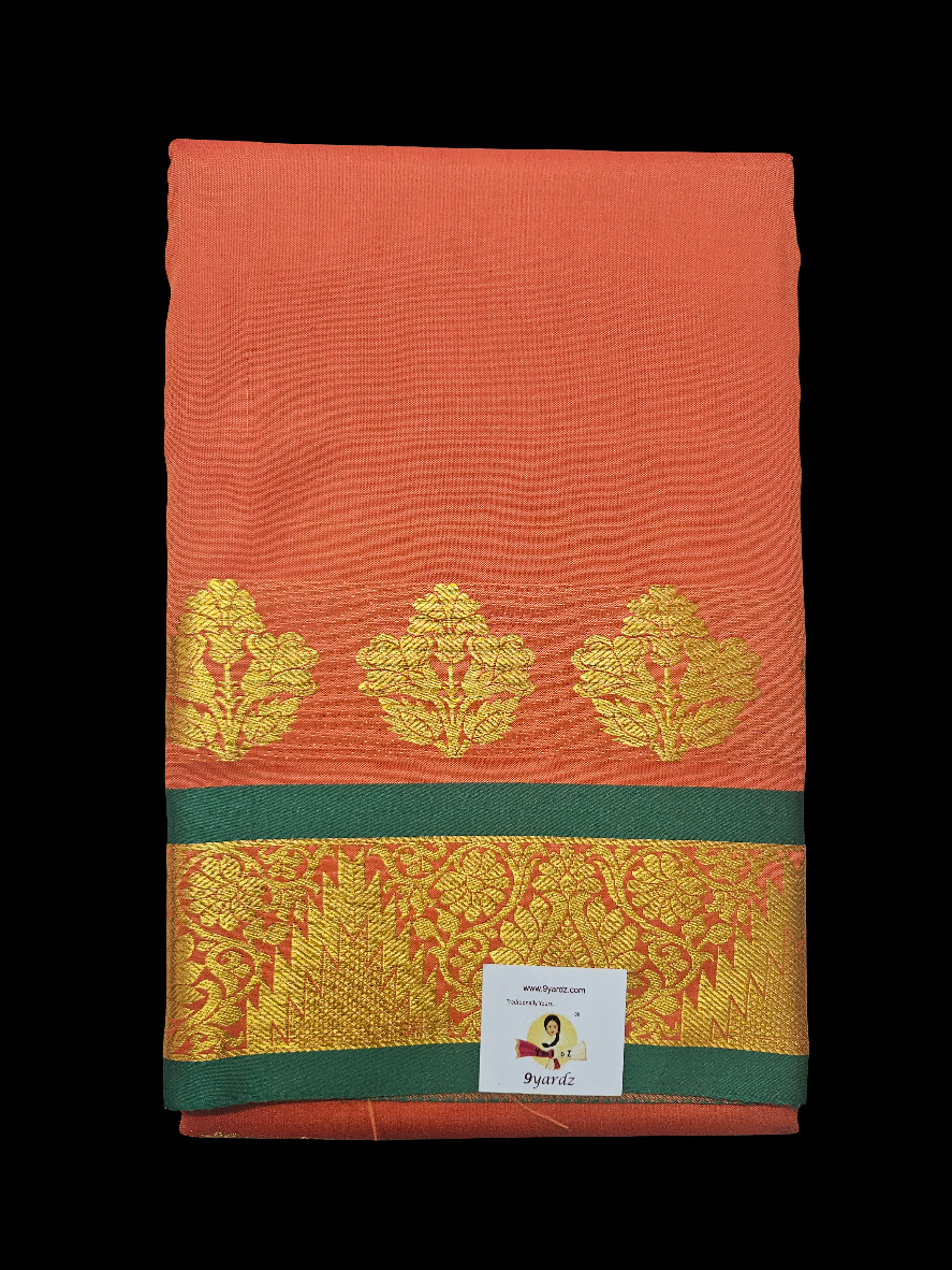 Pattu Pavaadai Art silk 44"