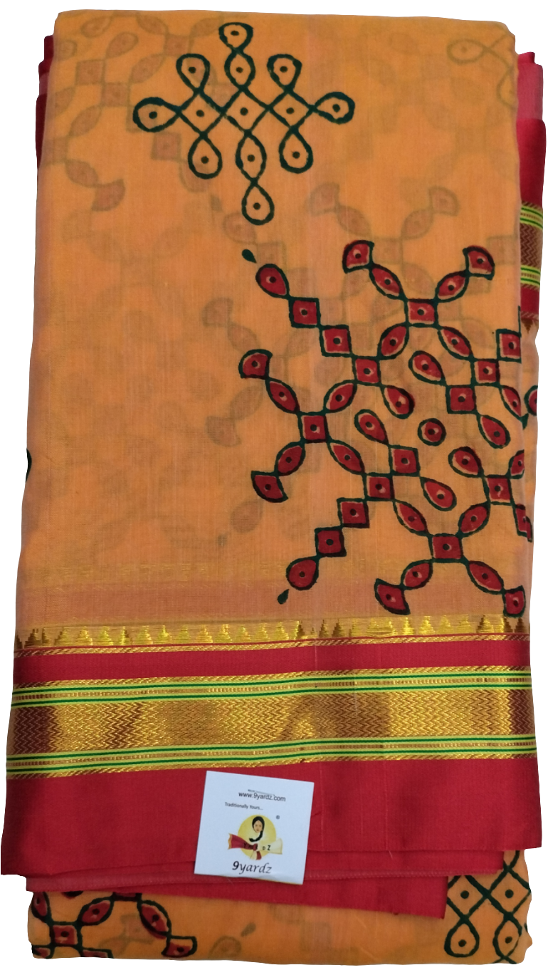 Ikkal sarees madisar Printed 10yardz