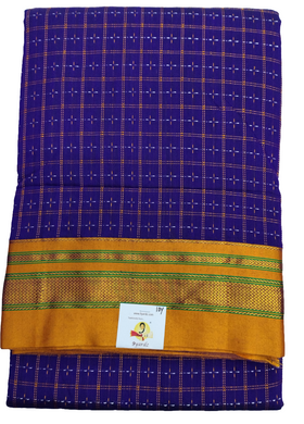 Ikkal embossed sarees madisar 10yardz