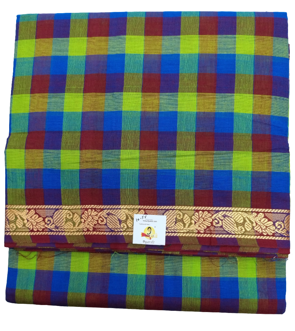 Chettinadu / Karaikudi cotton 10.5 yards madisar