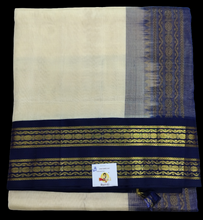 Load image into Gallery viewer, Pure silk cotton Korvai 12yardz