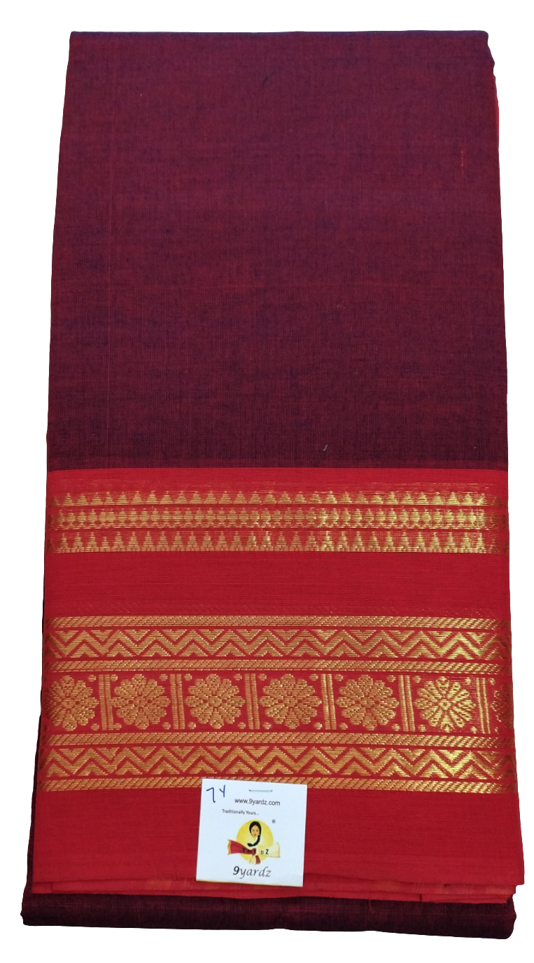 Chettinadu cotton 7yardz