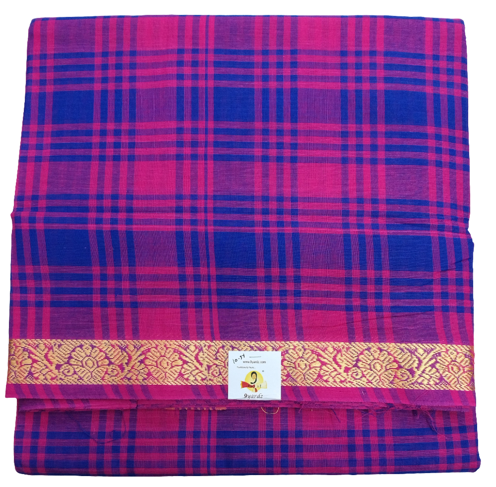Chettinadu / Karaikudi cotton 10.5 yards madisar