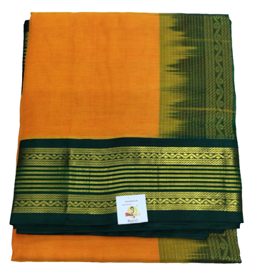 Pure silk cotton -Korvai 10yards madisar