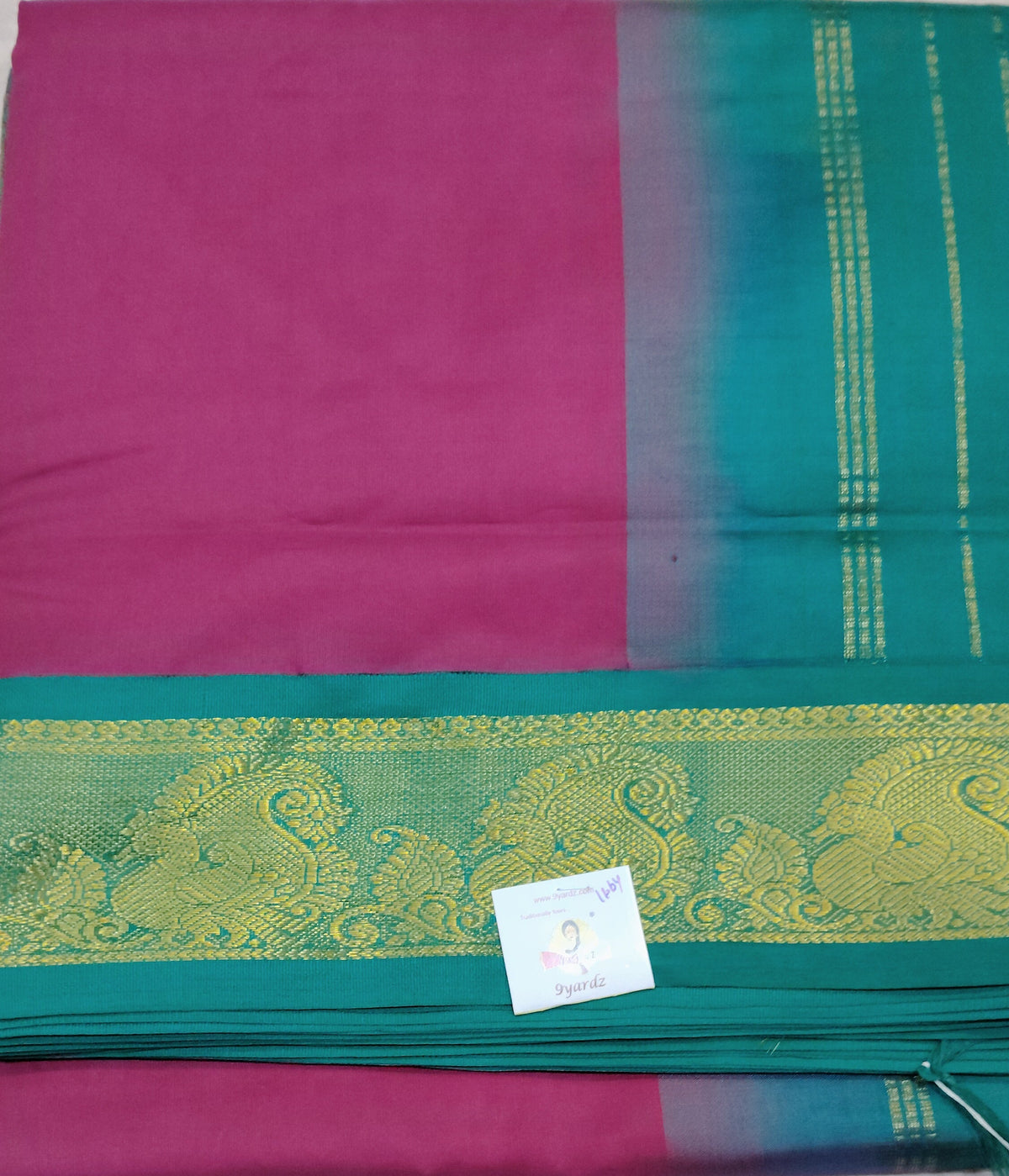 Semi Silk cotton Korvai Madisar