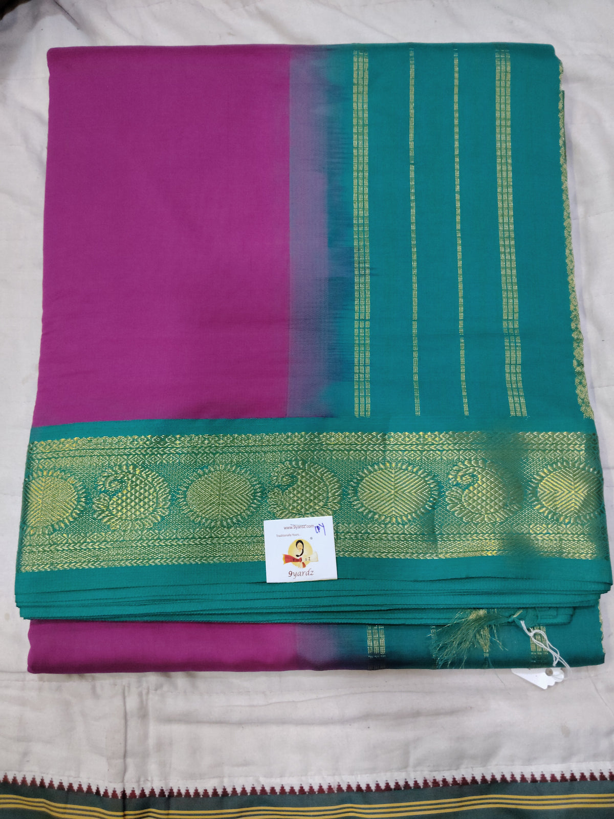 Semi Silk cotton Korvai Madisar