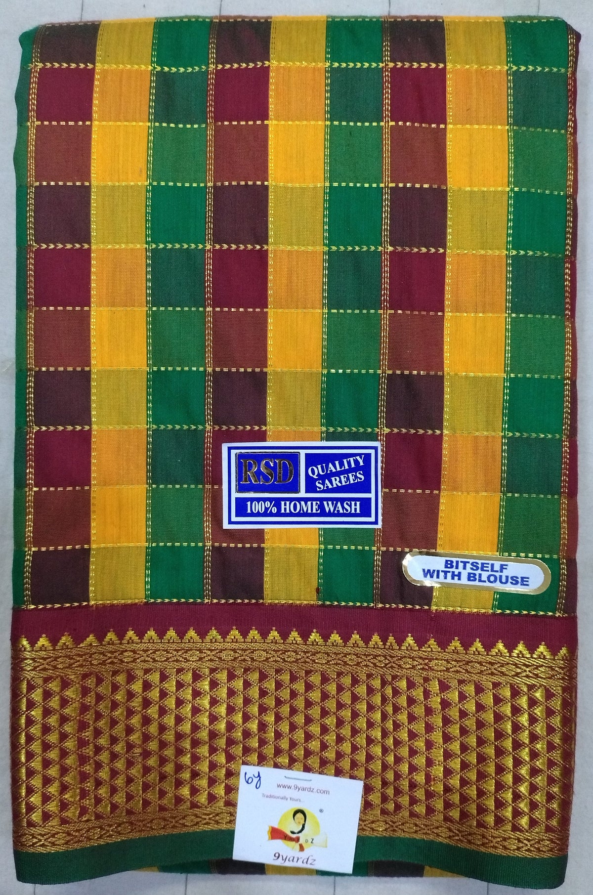 Akshaya cotton 6 yardz