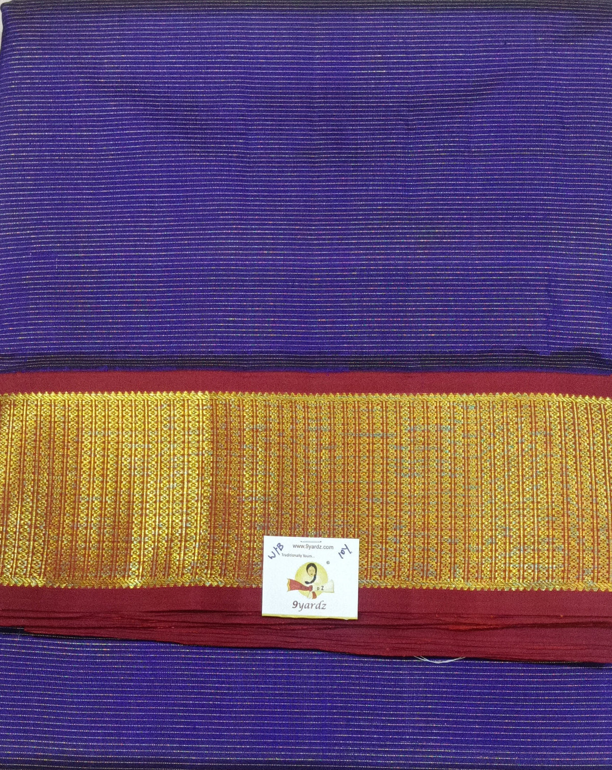 Pure Kanchipuram Silk Madisar Vairavoosi|10yards