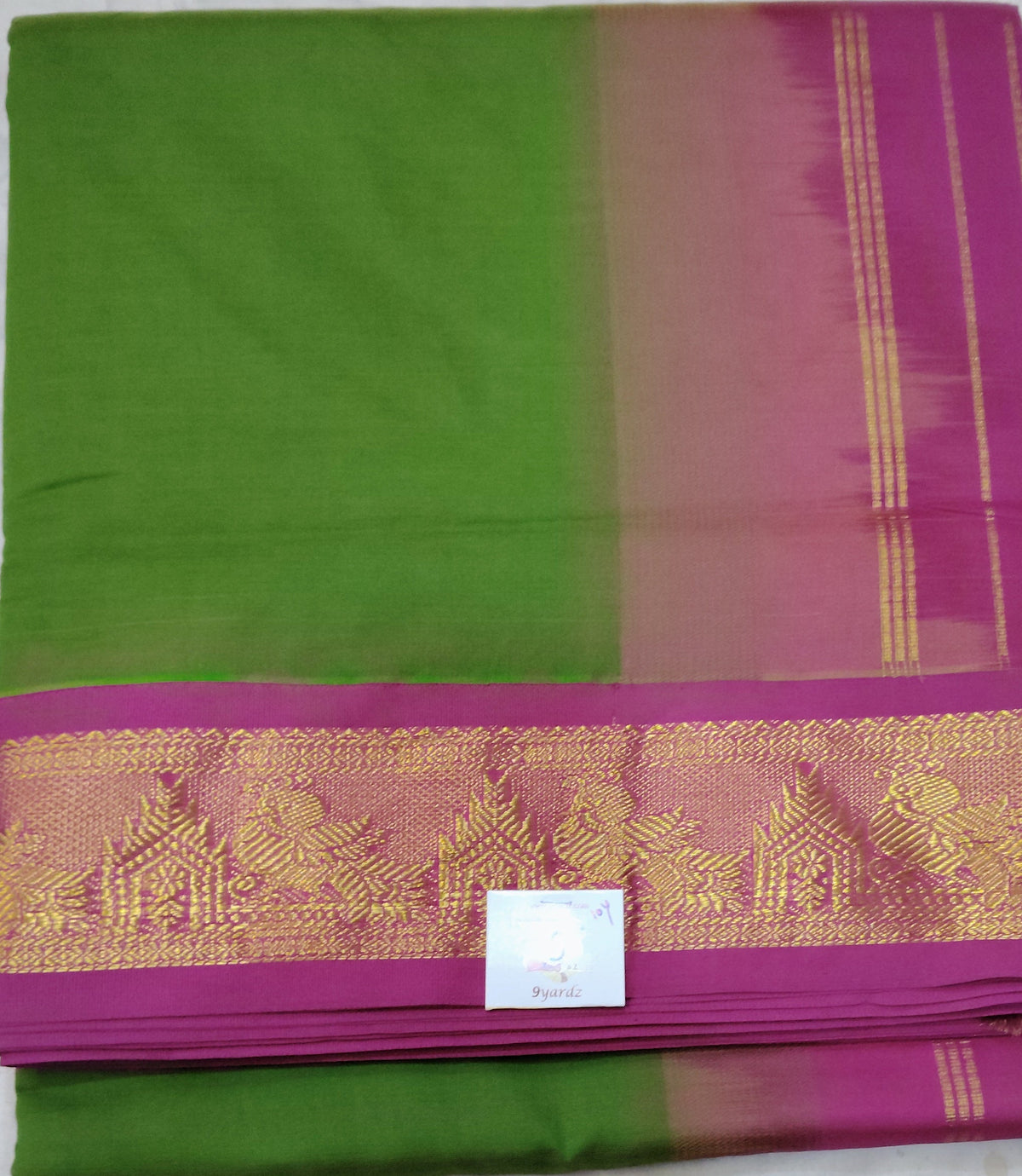 Semi Silk cotton Korvai Madisar