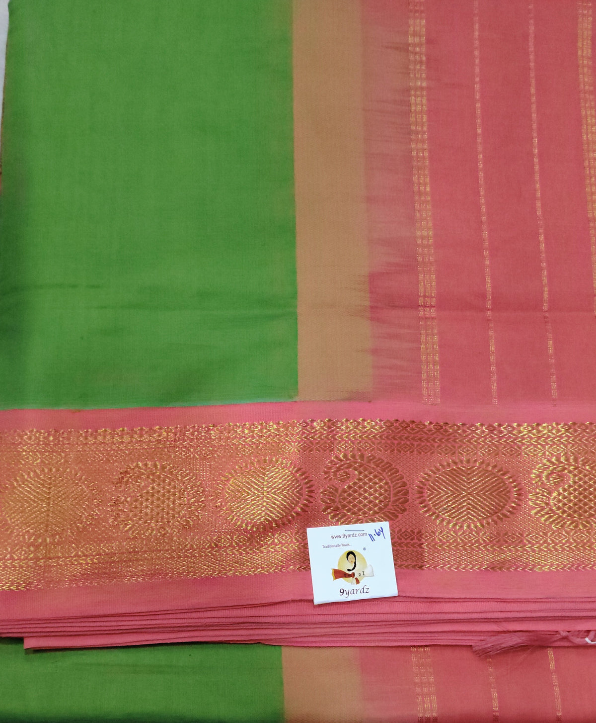 Semi Silk cotton Korvai Madisar