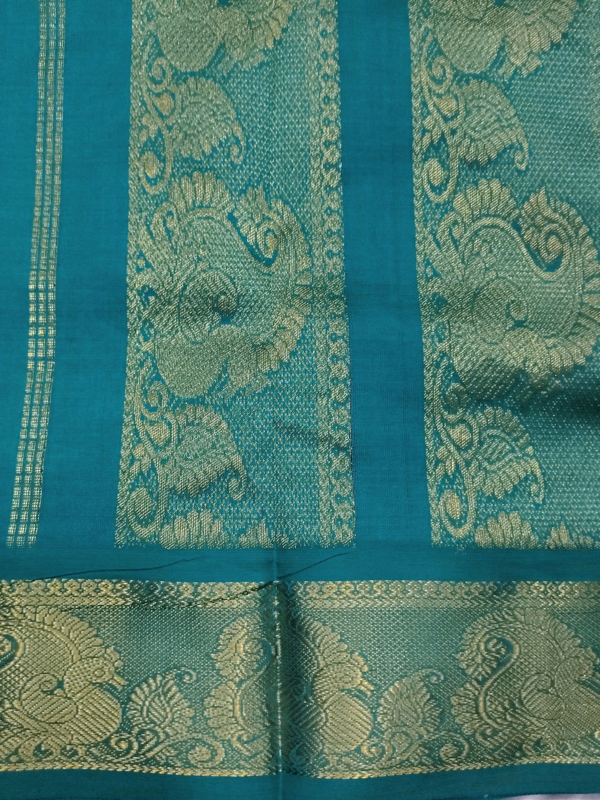 Semi Silk cotton Korvai Madisar