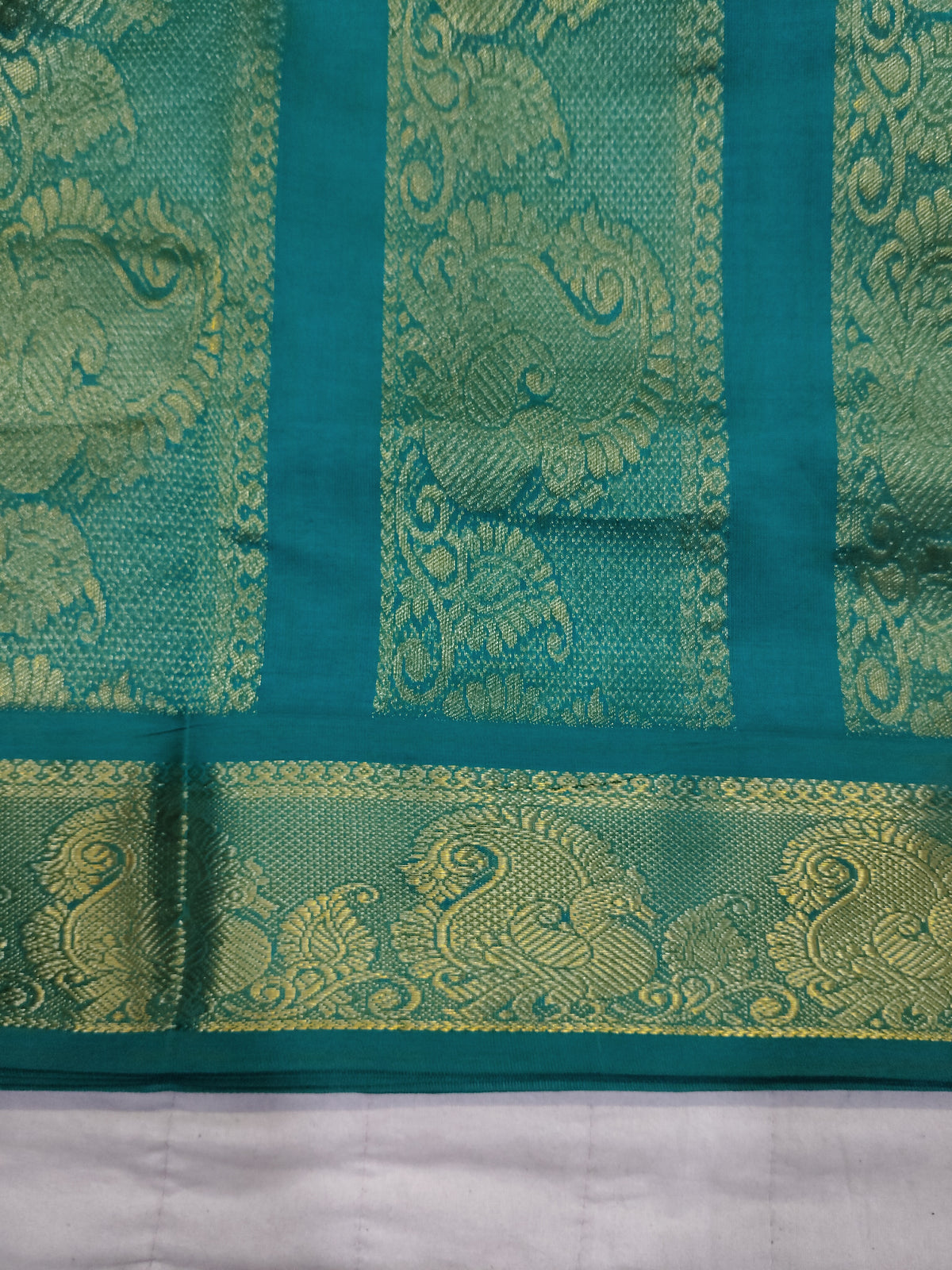 Semi Silk cotton Korvai Madisar