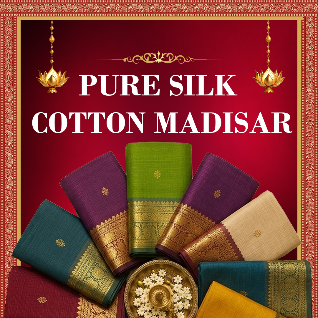 Pure Silk Cotton Madisar