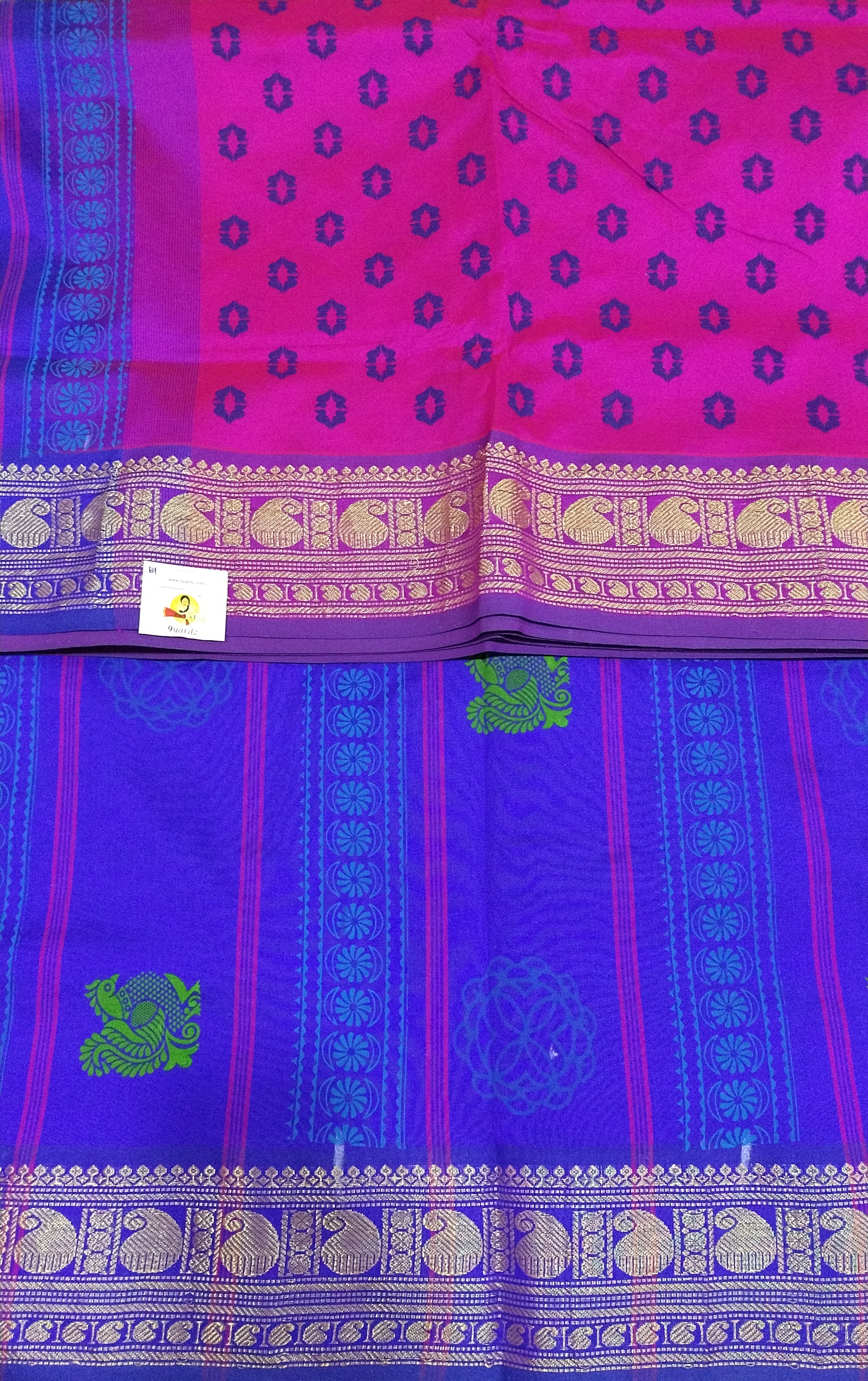 Semi silk Printed 6Yards