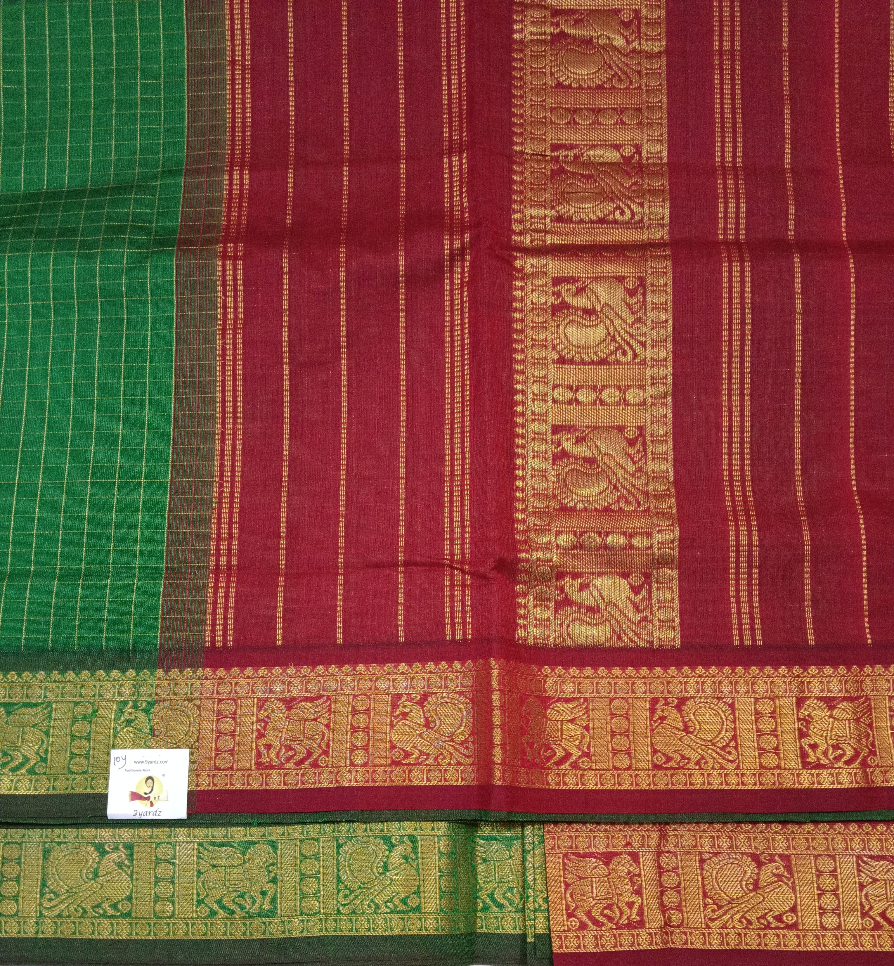 Semi Silk cotton Madisar 10yards