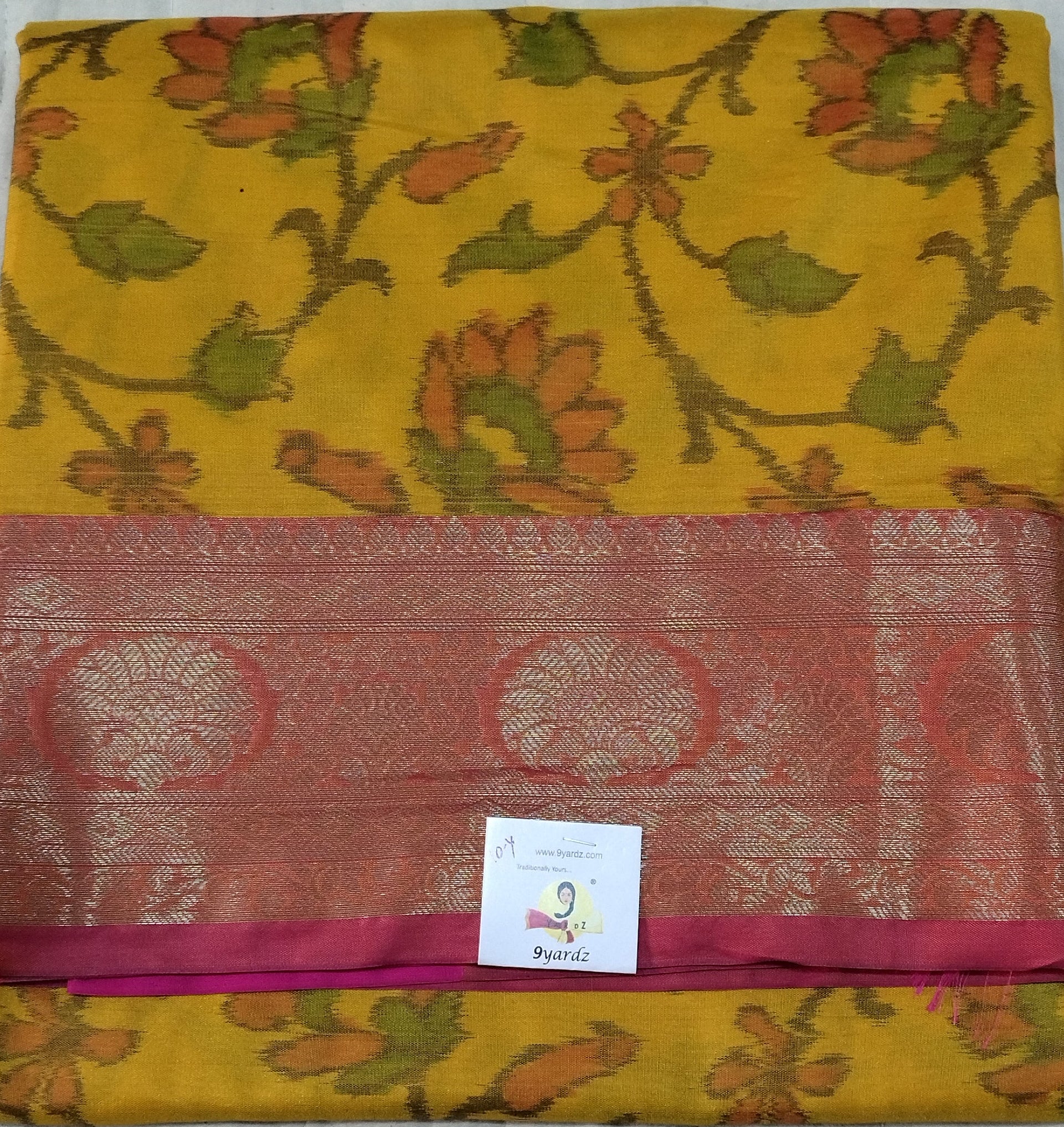 Ikkat semi silk madisar
