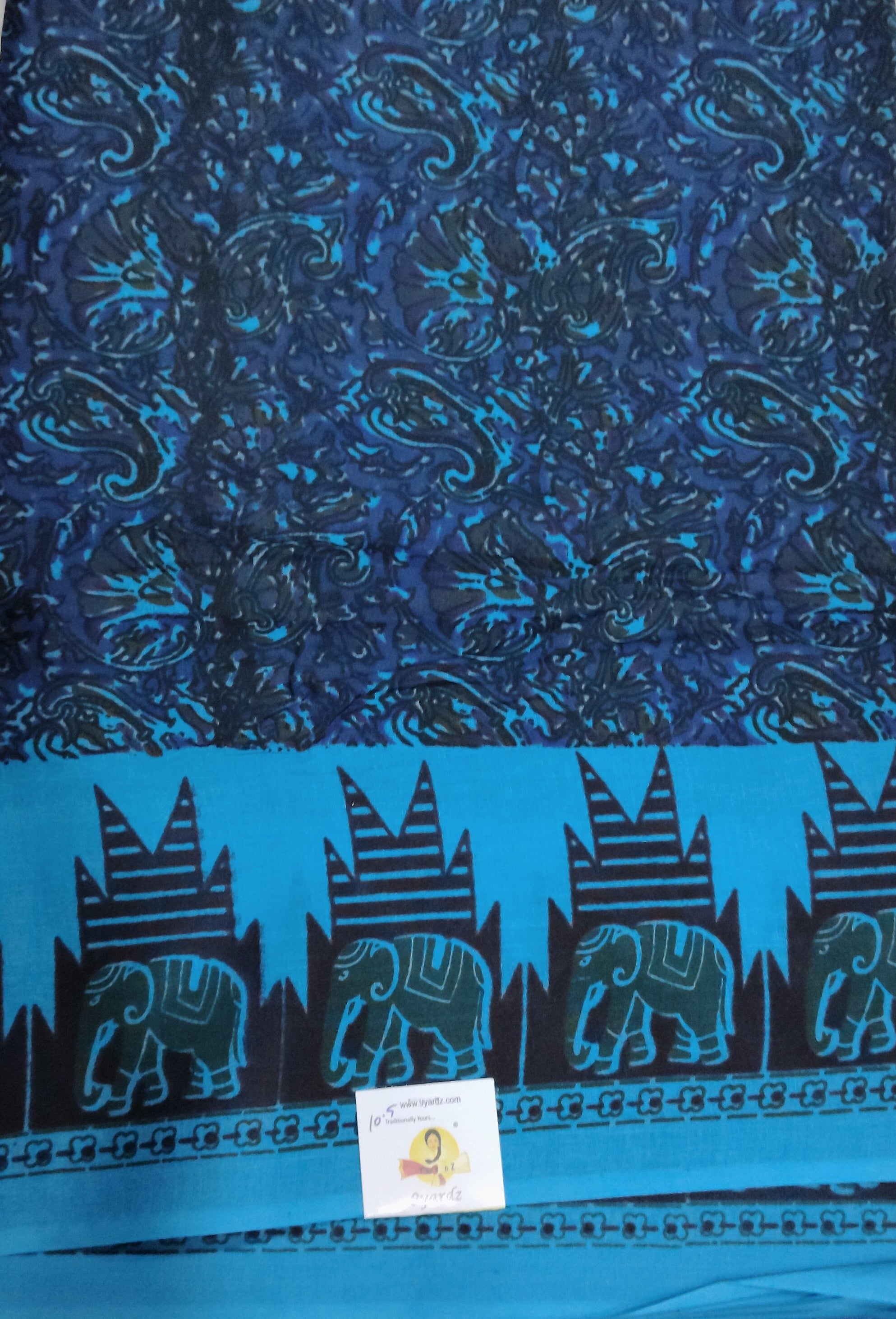 Erode cotton 10.5 yards Madida