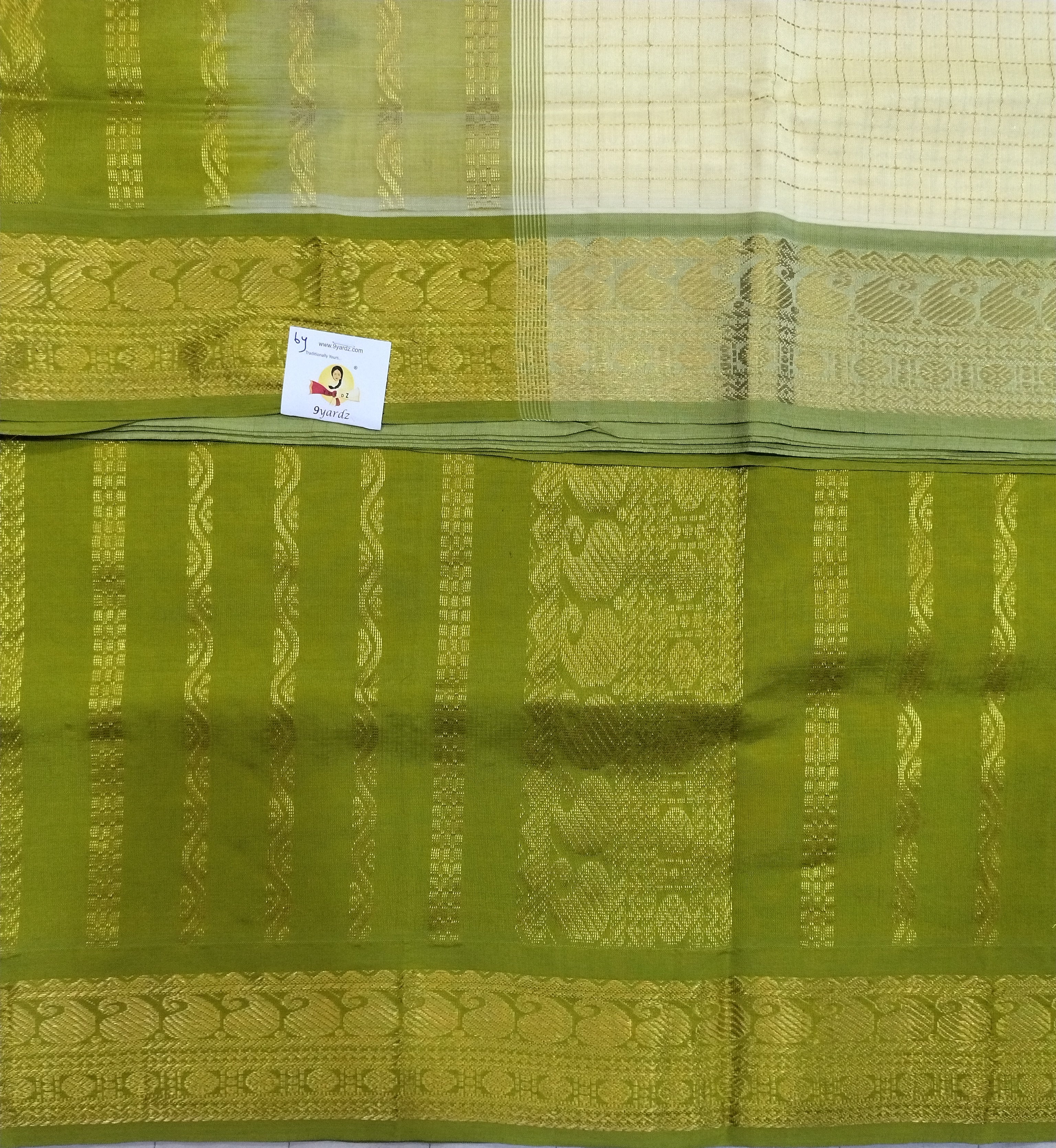 Semi silk cotton 6Yards