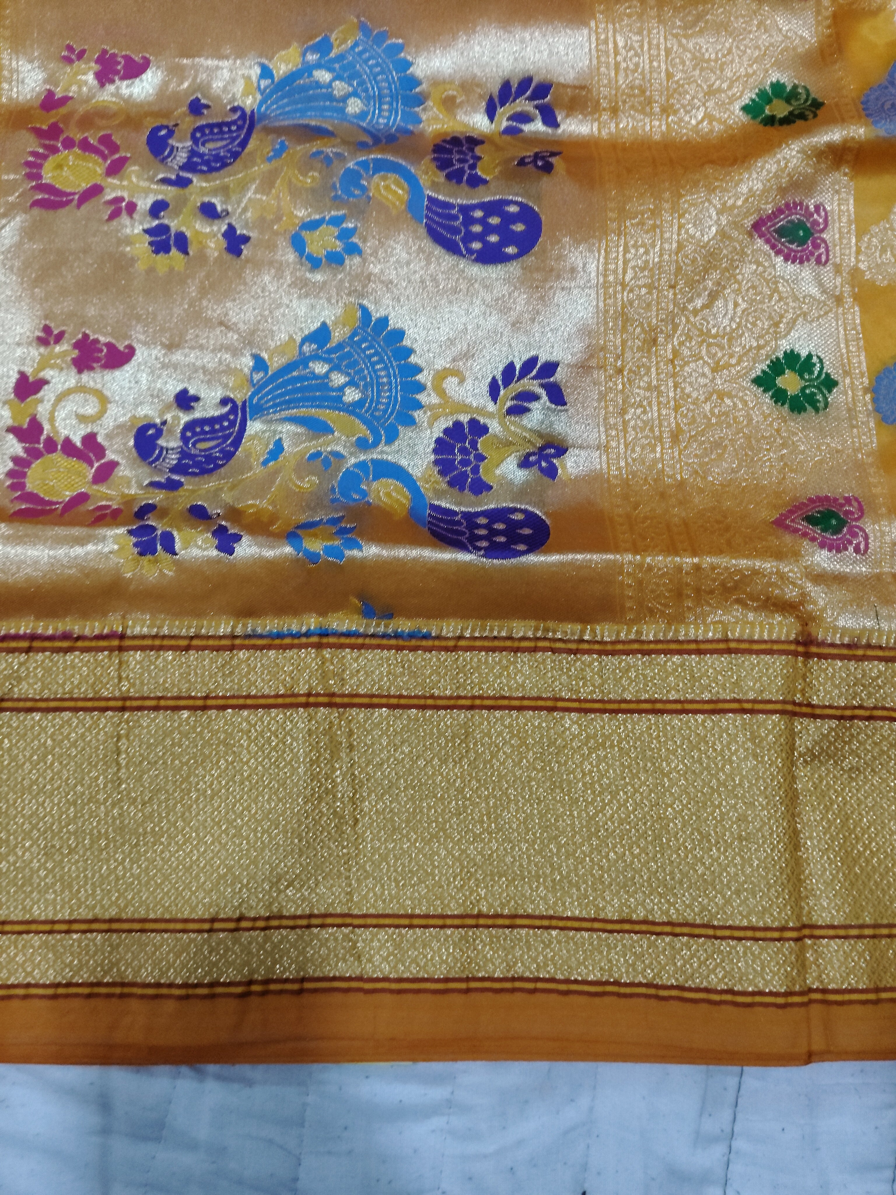 Paithani Art Silk Madisar