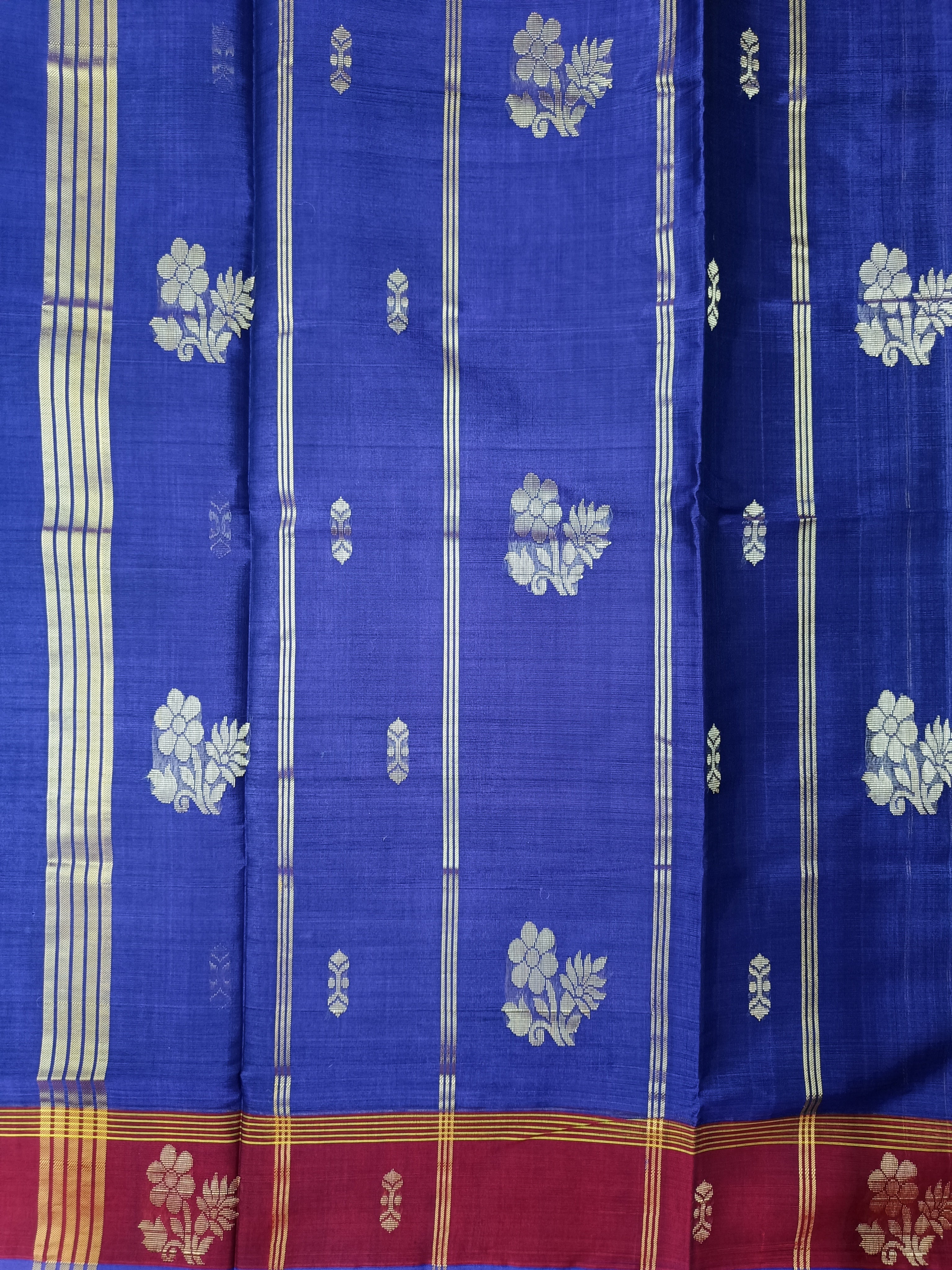 Devendra 10yards Body  Embossed