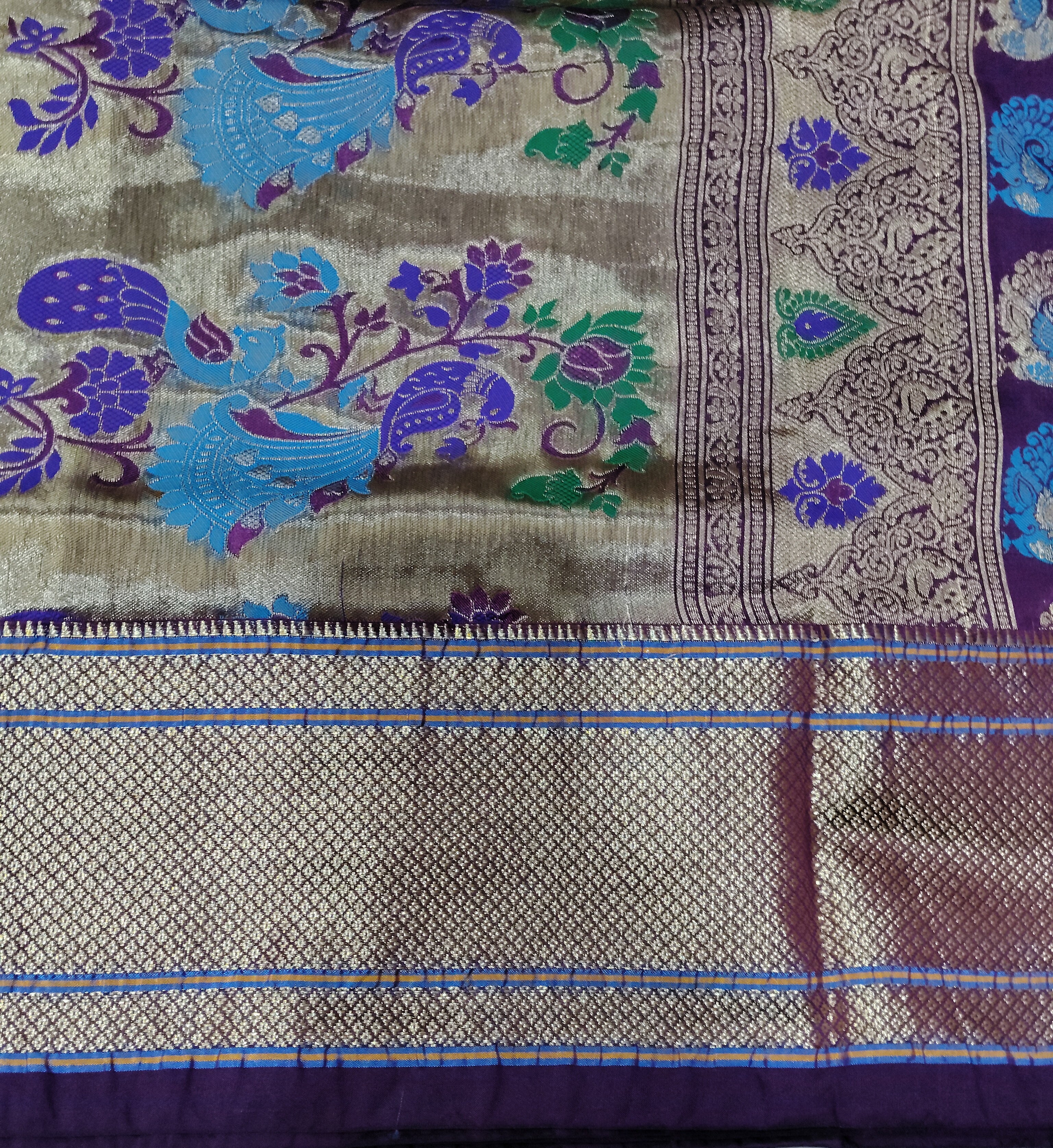 Paithani Art Silk Madisar