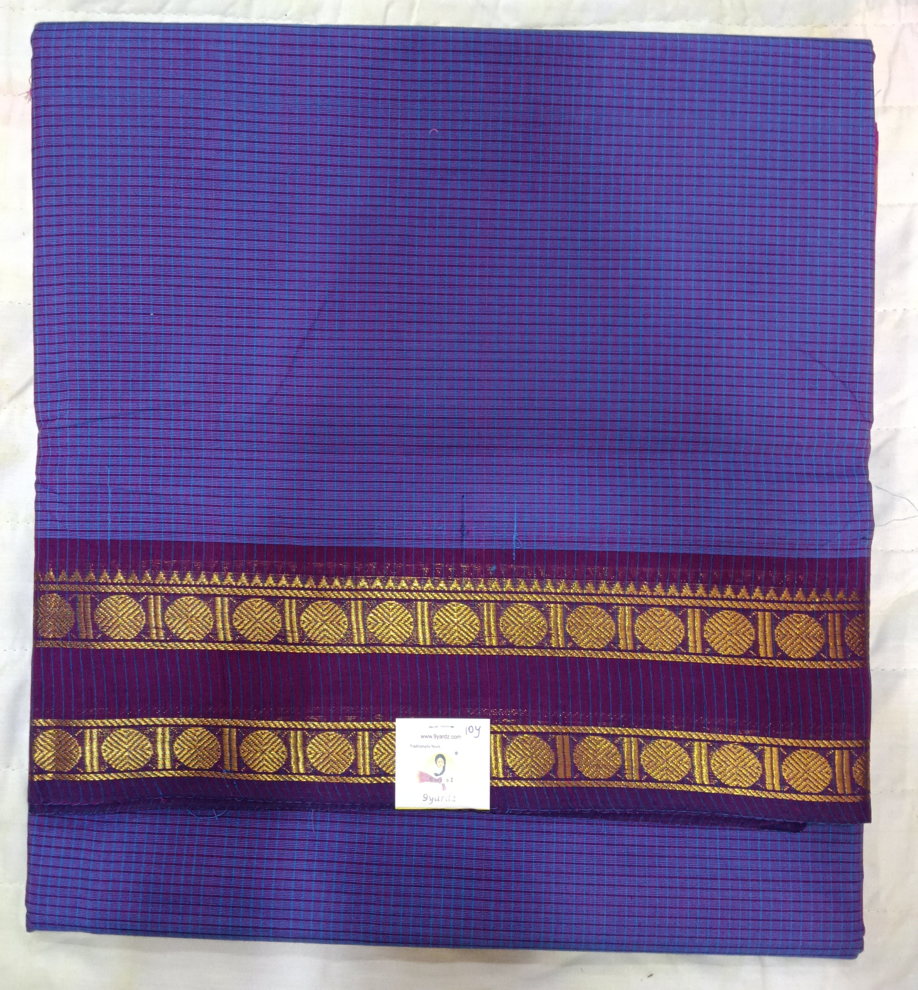 Chettinadu / Karaikudi cotton 10 yards madisar