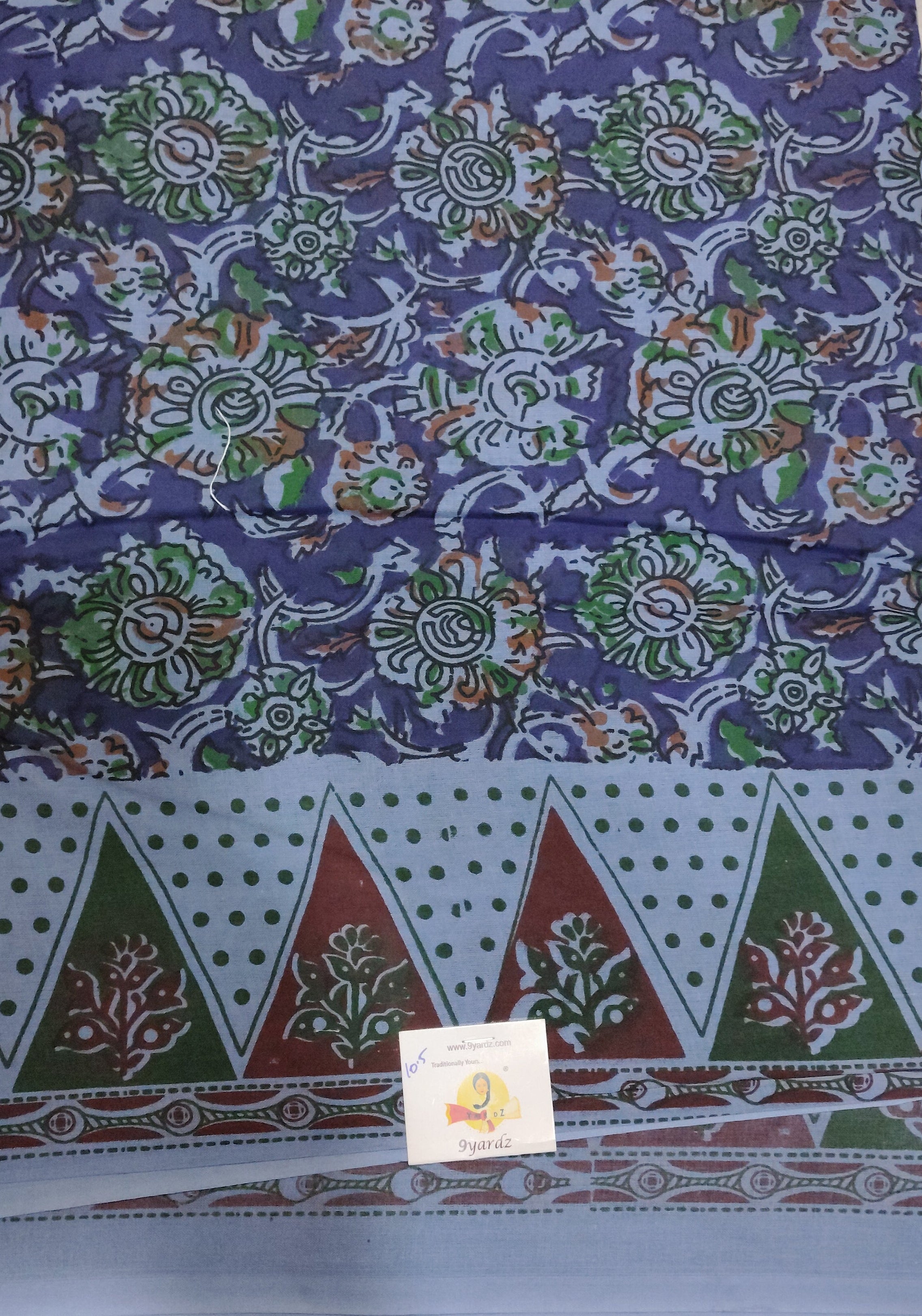 Erode cotton 10.5 yards Madida